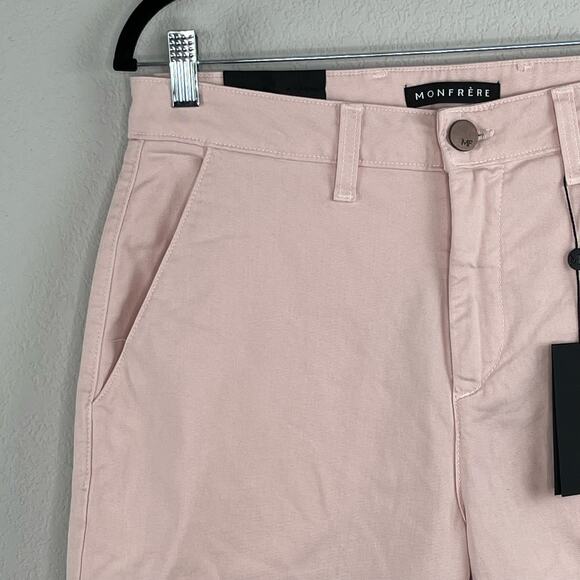 Monfrère Cruise Flat Front Chino Golf Shorts Pastel Pink Sizes 32, 36, 38 NWT - Picture 7 of 13